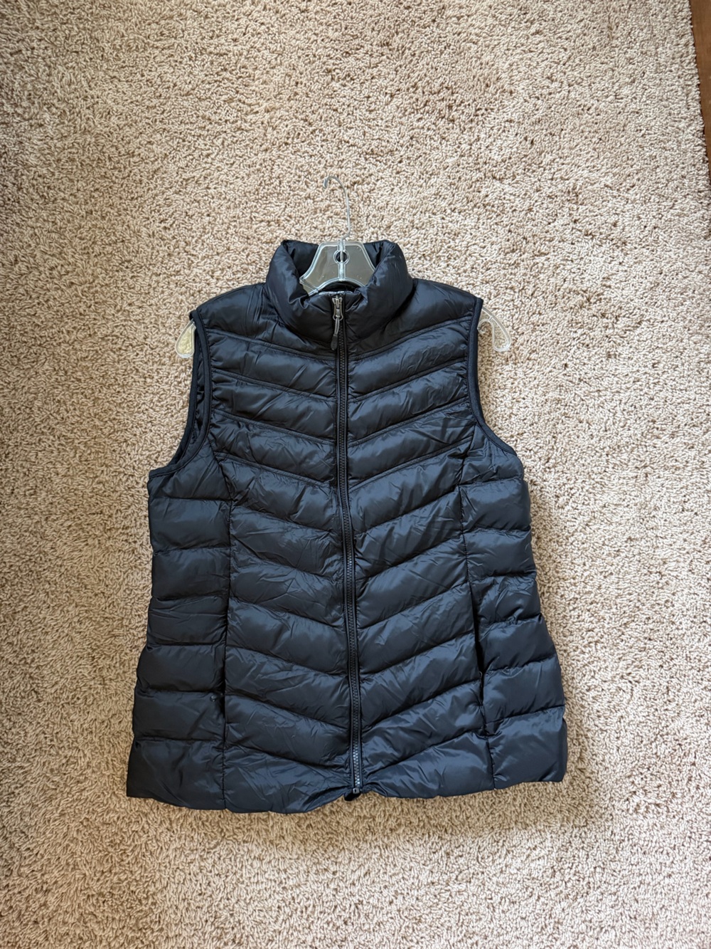 Black Quilted Puffer Vest